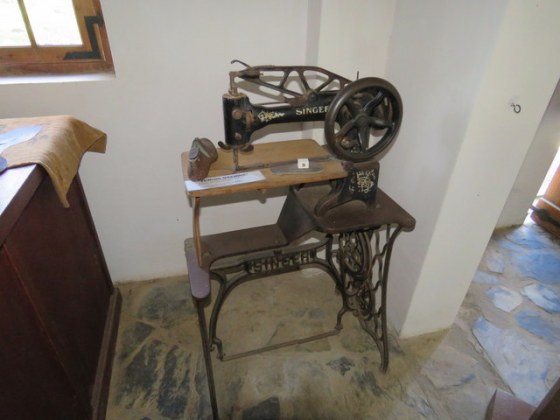 A very old Singer Sewing Machine